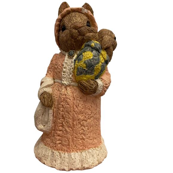 Easter Bunny Family First Outing Figure United Design Corp VTG 1980s USA READ - Picture 1 of 16